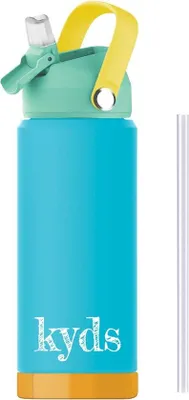 Produktbild von Famanu Isolierflasche für Kinder - Leckfrei & Mit Fruchteinsatz