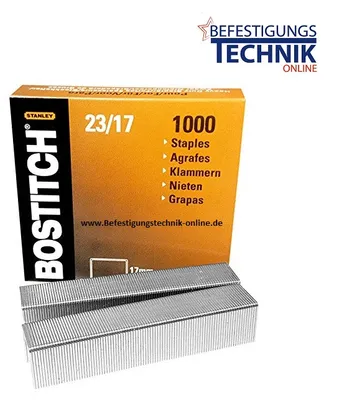 Image de Bostitch 23-17-1M Agrafes pour HD-12F HD-23L17 00540 KL-23