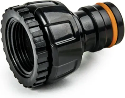 Produktbild von Hahnanschluss Black Line 1" mit Reduzierung 3/4" Power Jet
