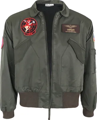 Zdjęcie produktu dla Kurtka bomberka Maverick | Kurtka wojskowa Pete Mitchell | Rozmiar: L