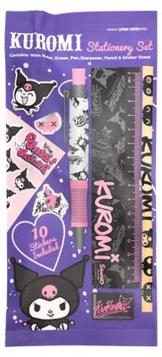 Productafbeelding van Blue Sky Studios KR708087 BlueSkyStudios Sanrio Schreinset Kuromi 6teilig