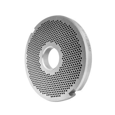 Produktbild von Fleischwolfscheibe, Lochscheibe aus Inox Stahl Größe D114 in 2,0 mm Bohrung von WOLFCUT