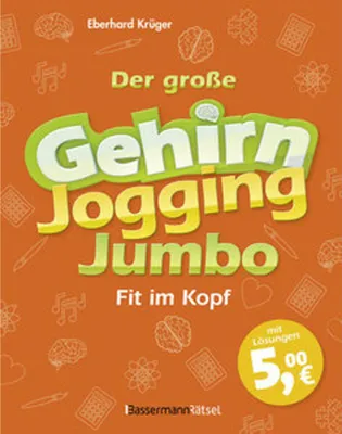 Produktbild von Der große Gehirnjogging-Jumbo - fit im Kopf