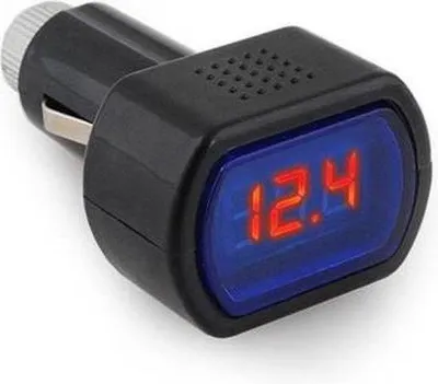 Obrázok produktu pre THAR 12V 24V voltmeter do auta – digitálny mini merač napätia