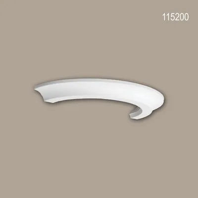 Produktbild von PROFHOME 115200 Halbsäulen Ring Säule Zierelement dekoratives Element