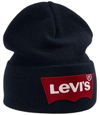 Immagine prodotto di Cappello berretto cuffia uomo cappellino con risvolto LEVI'S articolo 228633 oversized batwing beanie - Italy, UNICA - ONE SIZE, Acrilica 100%