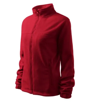 Obrázok produktu pre Damen Polar Jacke Fleecejacke Polarfleecejacke Pulli Schwarz Pullover Polar-Pulli Warme L Bordeauxrot