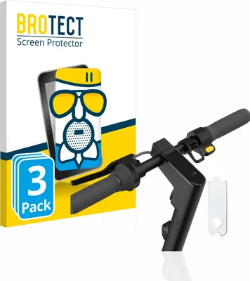 Produktbild von 3x BROTECT Entspiegelungs Schutzglas für Segway Ninebot KickScooter MAX G30 / G30D / G30D II Schutzfolie Panzer Folie Glas Display Schutz matt