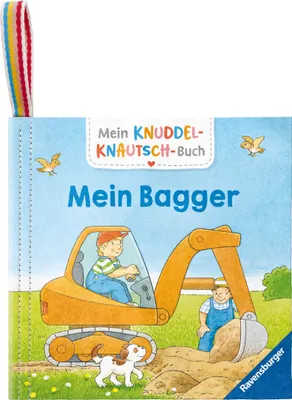 Produktbild von Mein Knuddel-Knautsch-Buch - Mein Bagger