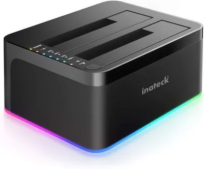 Productafbeelding van USB 3.0 dockingstation met offline kloonfunctie voor 2,5 en 3,5 inch SATA HDD's en SSD's - UASP ondersteund