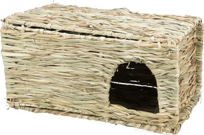Produktbild von TRIXIE Grashaus, Haus, Meerschweinchen, Rabit, Beige, 450 mm, 220 mm, 270 mm
