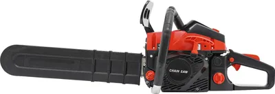 Zdjęcie produktu dla Piła łańcuchowa spalinowa – piła łańcuchowa – ręczna – 58 cm³ – 2,2 kW – czerwona