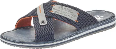 Produktbild von Rieker Frühjahr/Sommer, Herren Pantoletten, Blau (Navy/Grigio 14), 47 EU (12 UK)