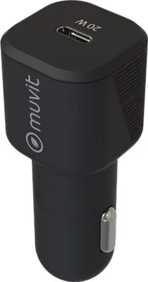Produktbild von Muvit MCDCC0009, Auto, Zigarettenanzünder, Schwarz