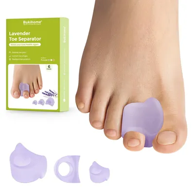 Produktbild von Silikon-Zehenpolster für Hallux valgus (Ballenzeh) und Hammerzehen