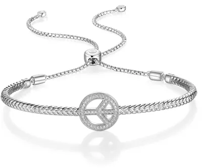 Produktbild von Elegantes Damenarmband mit Silberdesign