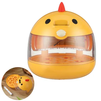 Produktbild von Mini Brutkasten C-Typ, 37,8°C konstante Temperatur, transparentes Design, tragbarer Inkubator für Geflügel, ideal für Kinder Experiment