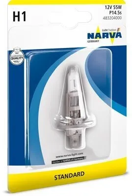 Obrázek produktu pro H1 12V/55W Žárovka 1 Ks Blistr