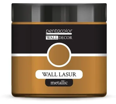 Produktbild von Pentart Wall Decor Wandlasur Metallic 500 ml - Antik-Kupfer