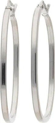 Produktbild von Creolen Silber 925 rhodiniert JL51-06-0074 JuwelmaLux