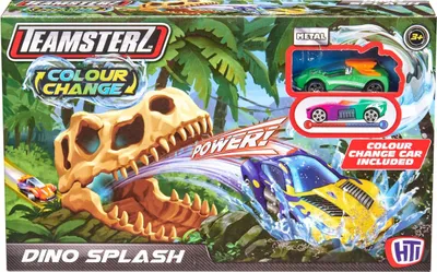 Produktbild von TEAMSTERZ Totenkopfwerfer Dino+1auto 1417552
