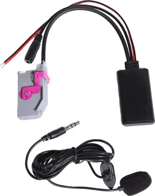 Produktbild von Bluetooth Adapter, Bluetooth 5.0 Auto AUX Kabel Adapter mit Mikrofon Ersatz