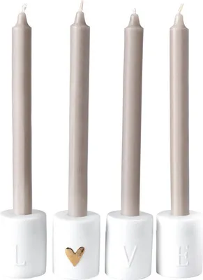 Produktbild von Räder Design Kerzenständer Set Love (4-teilig)