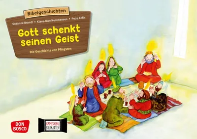 Produktbild von Bildkarten für unser Erzähltheater. Gott schenkt seinen Geist - Die Geschichte von Pfingsten