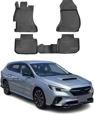 Image de 2014-2025 Tapis de sol Subaru Levorg TPE noir 4 pcs