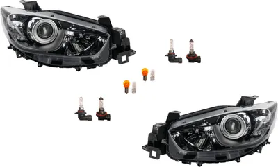Zdjęcie produktu dla Johns, żarówki do reflektorów ksenonowych, pasujące do modelu Mazda CX5, produkcja od 11/2011 do 02/2015. Zestaw: lewa i prawa