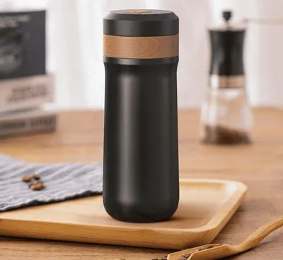 Obrázok produktu pre Reiscafé, 320 ml, termoska, ohrievač do auta, kávovar na espresso, vhodný na kempovanie