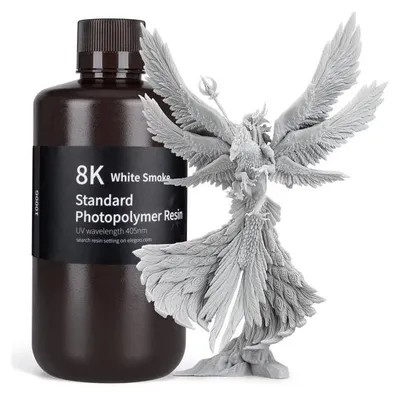 Produktbild von ELEGOO 8K Standard Resin 1KG, White Smoke