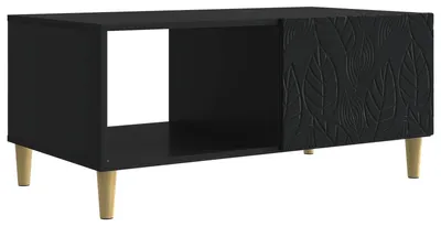 Obrázek produktu pro vidaXL Konferenční stolek černý 90 x 50 x 40 cm dřevotřísková deska