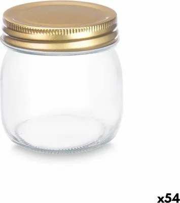 Obrázek produktu pro Sklenice Vivalto CWDH05-18PK průhledná zlatá 180 ml (54 kusů)