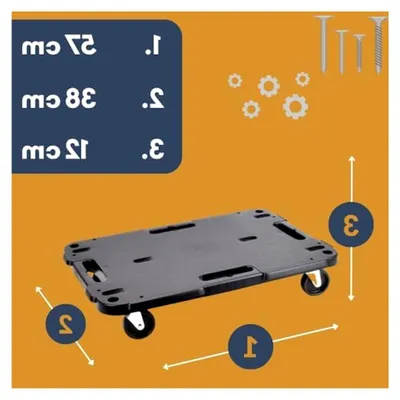 Produktbild von 2er Set Transportroller für Werkstatt und Pflanzen