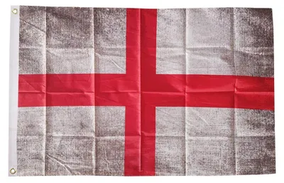 Flagge England St. George Grunge 150x90 cm Polyester 100D 2 Ösen
