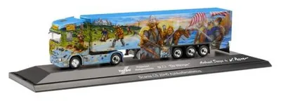 Produktbild von Herpa LKW Scania CR 20 HD Topl/Aerop. Kühl-KSZ Weltgeschichte 7.1 Wikinger 12216