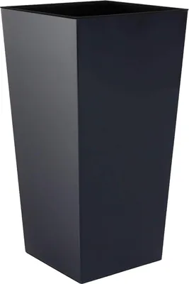 Produktbild von Famanu Blumentopf mit Innenbehälter 50 cm hoch - Antirutsch, Urbi-Serie, XL, Anthrazit