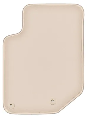 Produktbild von DURBAN Beige Velours-Fahrerfußmatte für Citroen C4 X Schrägheck, Limousine (2020-)