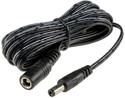 Produktbild von Verlängerungskabel 3m für Netzteile, 5,5mm / 2,1mm Stecker