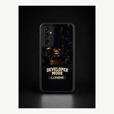 Obrázok produktu pre Puzdro pre telefón Samsung A54, ochranné puzdro s motívom pre vývojárov – značka LUNØIR ©