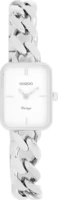Produktbild von Oozoo Armbanduhr silber Metall Vintage Series Damen Analog-Quarzuhr UOC20360