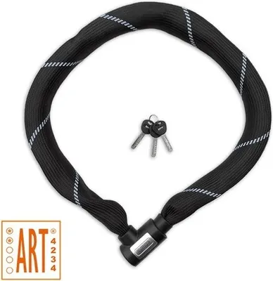 Produktbild von Lynx Stelix ART 2 Kettenschloss 110 cm x 8,3 mm Schwarz
