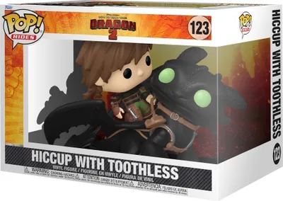 Produktbild von Dragon 2 - Hiccup with Toothless 123 Funko Pop! Rides