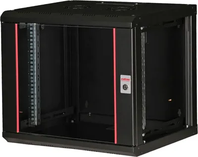 Produktbild von ROLINE 19-Zoll Wandgehäuse Pro 9 HE, 600x450 BxT schwarz