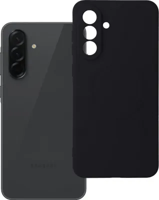 Obrázok produktu pre Puzdro vhodné pre Samsung A36, silikónové puzdro Mag Cover kompatibilné s MagSafe, čierne