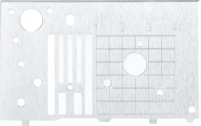 Obrázek produktu pro Deska pro rovný steh, ocelová deska pro šicí stroje CE1100PRW, CE4400, CE 5500, SE9180, SE9185, SE9150, SE9155