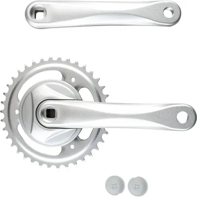 Produktbild von Prowheel Fahrrad Kurbel einfach Kurbelgarnitur 170 mm Fahrradkurbel 38 Zähne Vierkant E Bike