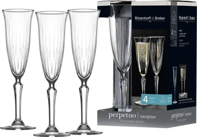 Image de 190ml Sektglas 4 tlg. Perpetuo