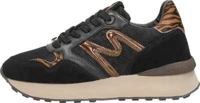 Produktbild von Mexx Juju Sneakers Laag - zwart - Maat 39